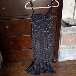 Loft Black Polka Dot pant suit